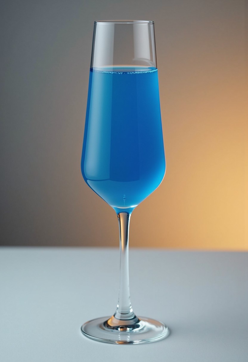 Blue Parisian 調酒示意圖