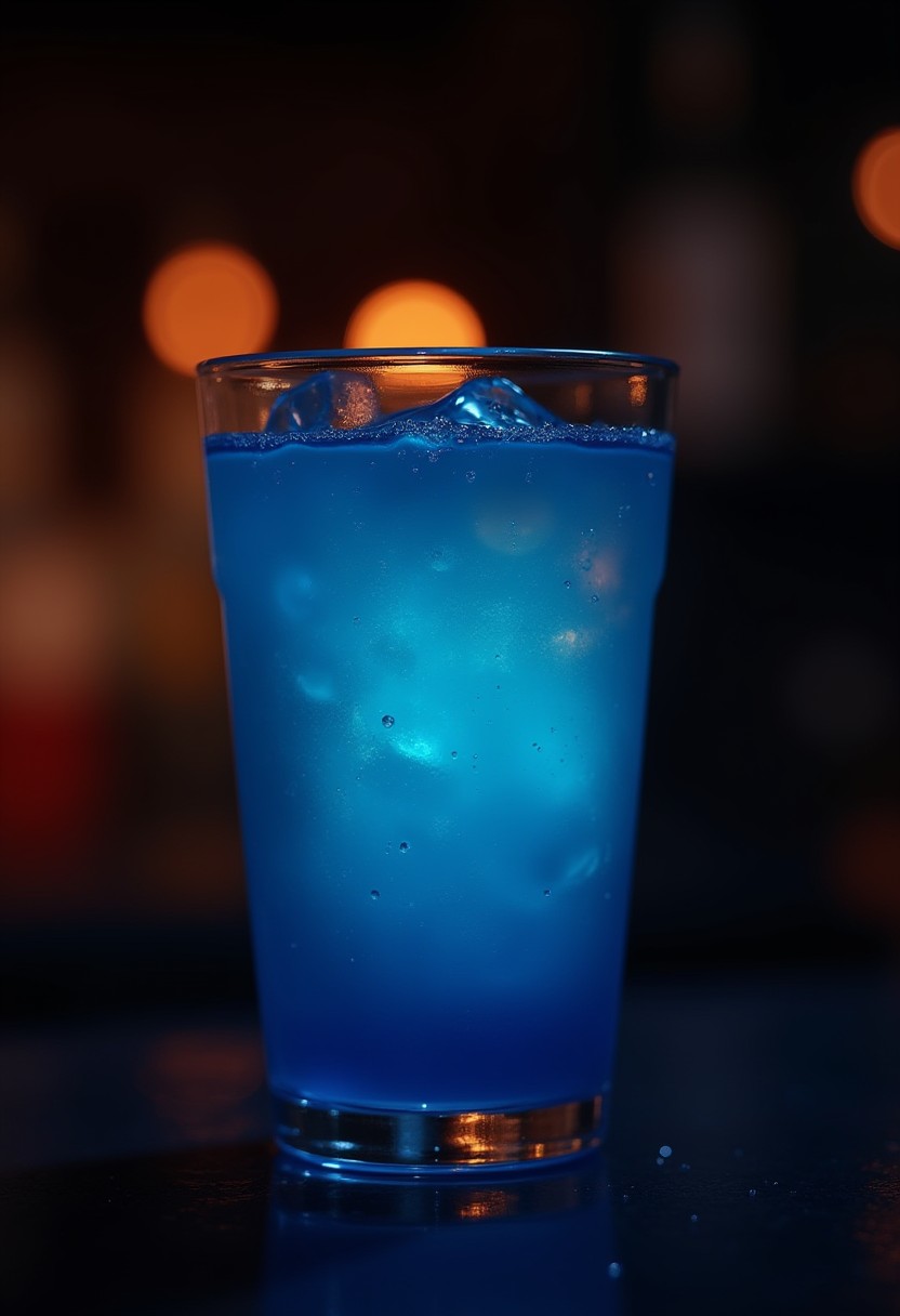 黑藍鯊 調酒