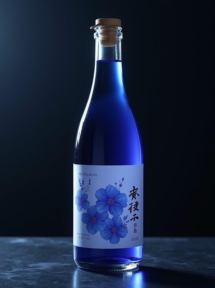 蝶豆花清酒
