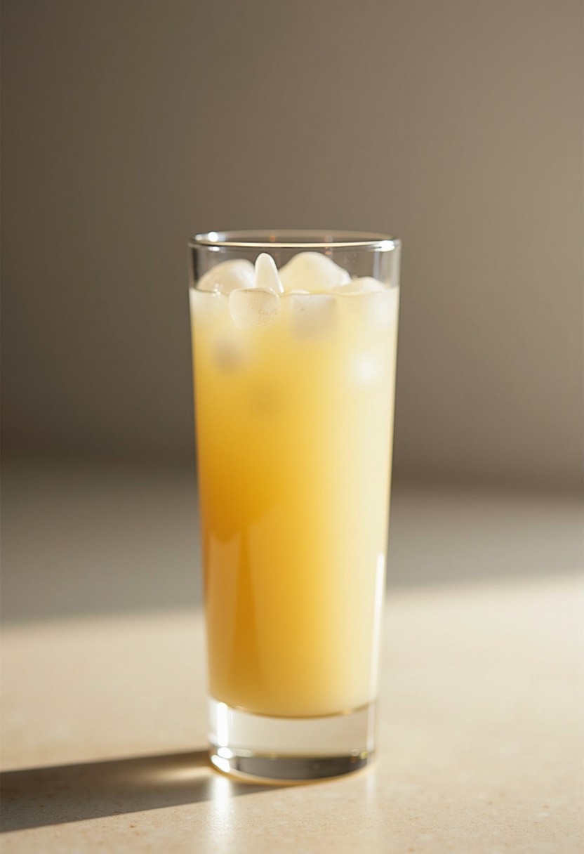華爾道夫蛋酒 調酒示意圖