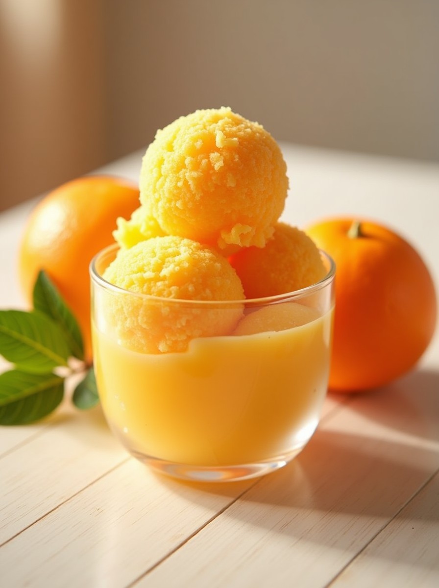 Scoops Orange Sorbet