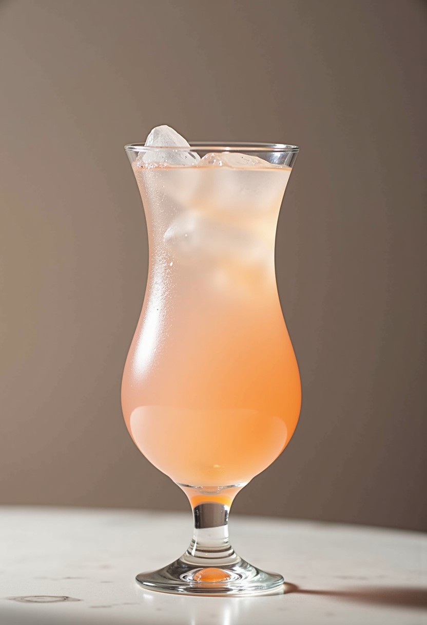 Peach Daiquiri 調酒示意圖