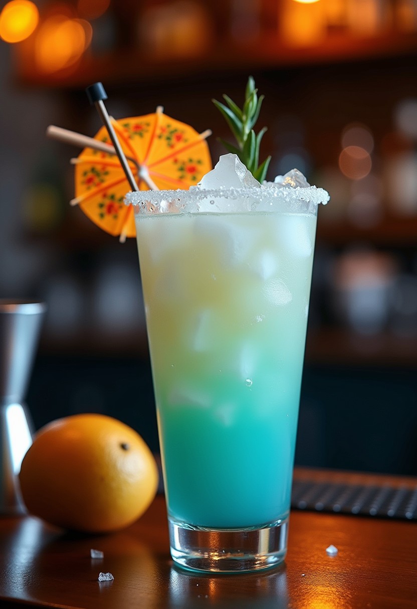 Blue Lady 調酒