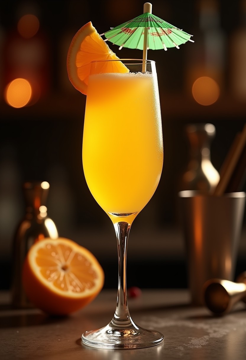 法式 75 French 75 調酒成品照