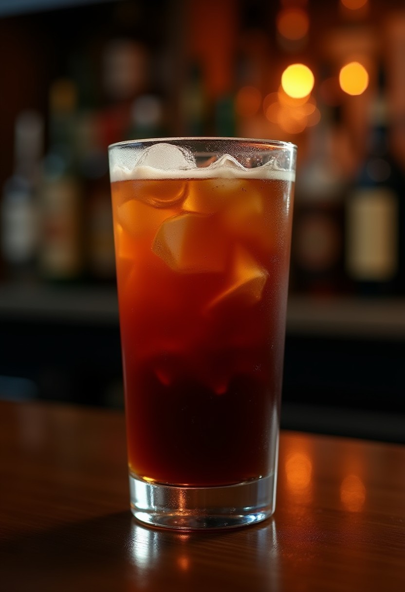 杏影紅茶 調酒