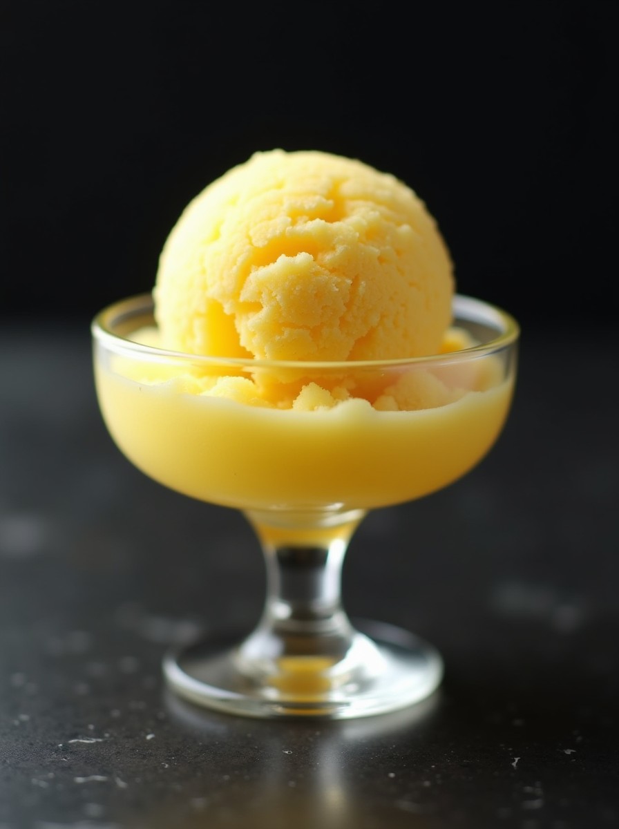 Scoop Lemon Sherbet