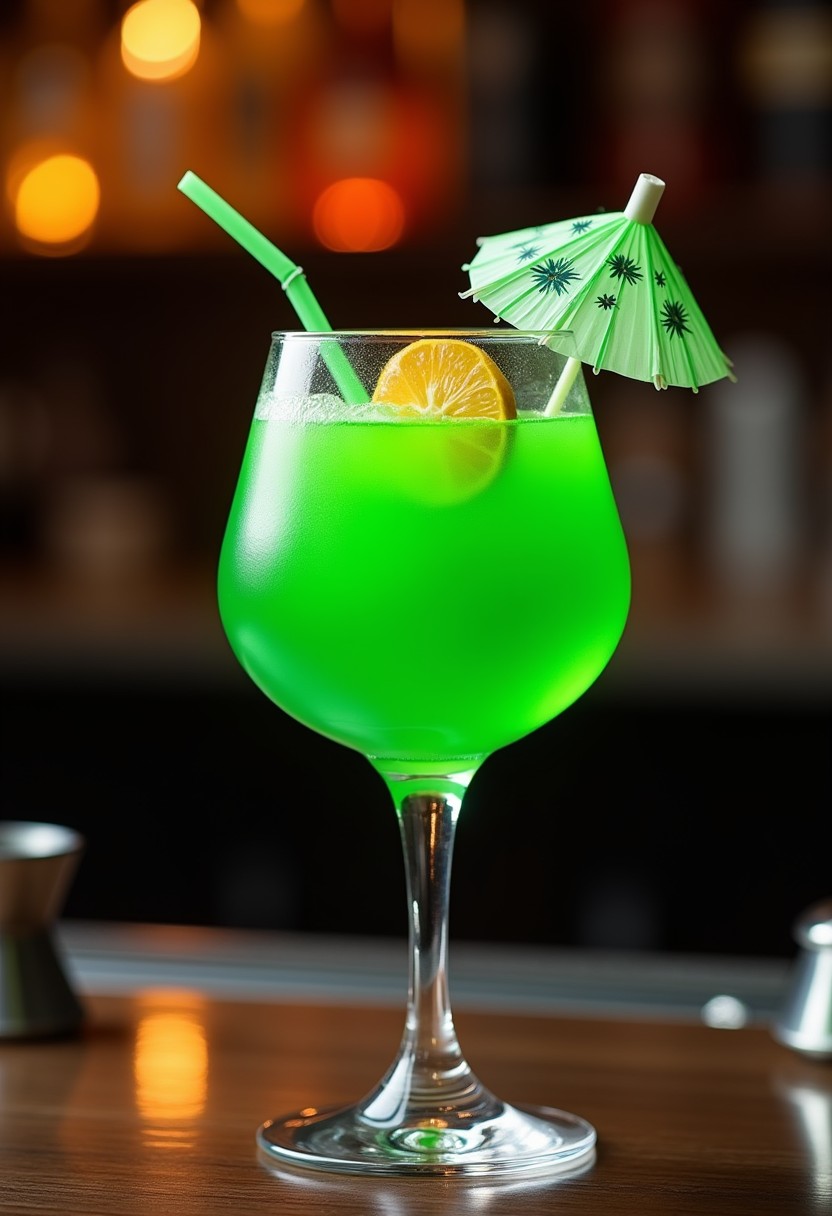 綠衣女郎 調酒