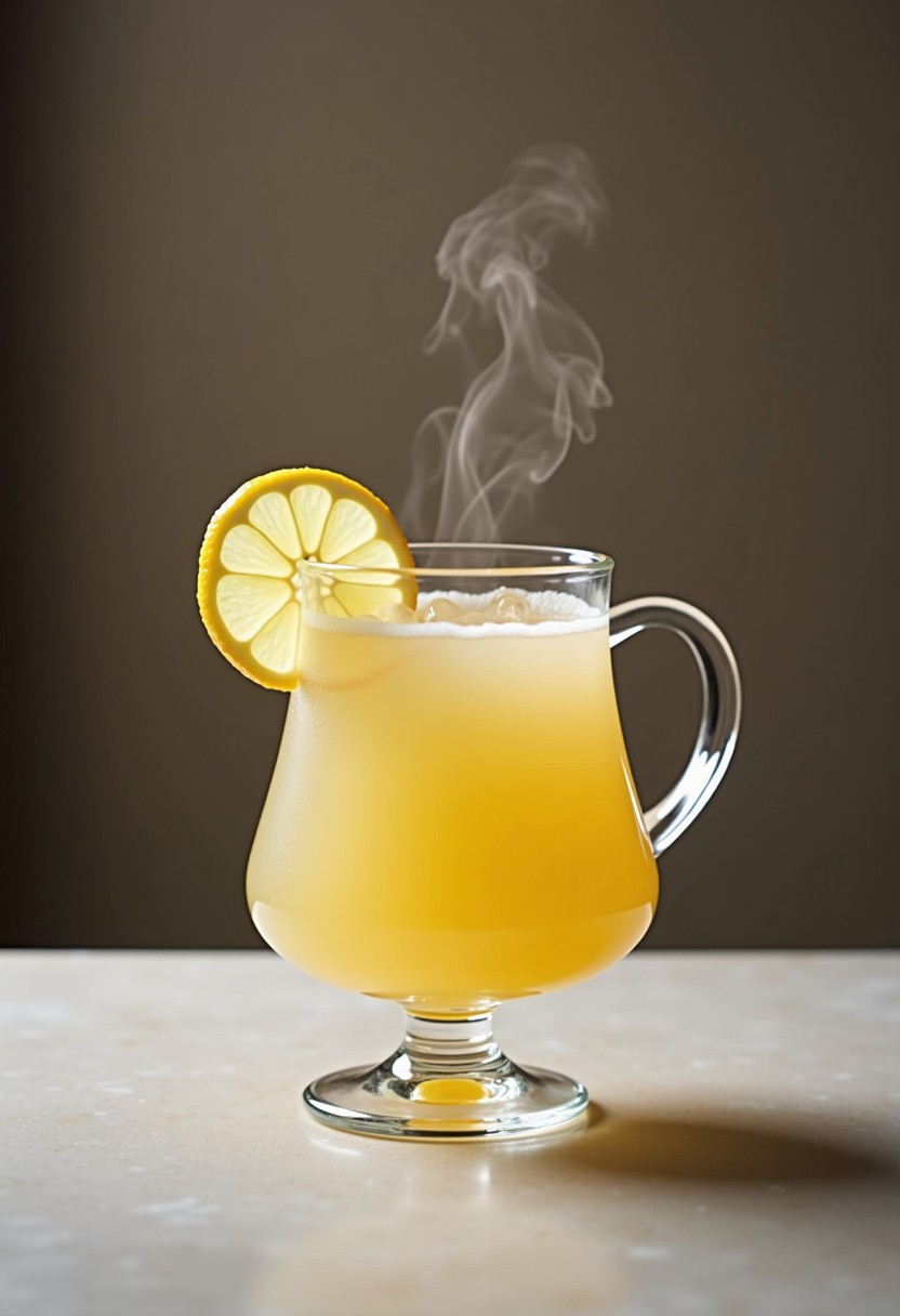 熾熱檸檬水 (Mocktail) 調酒示意圖