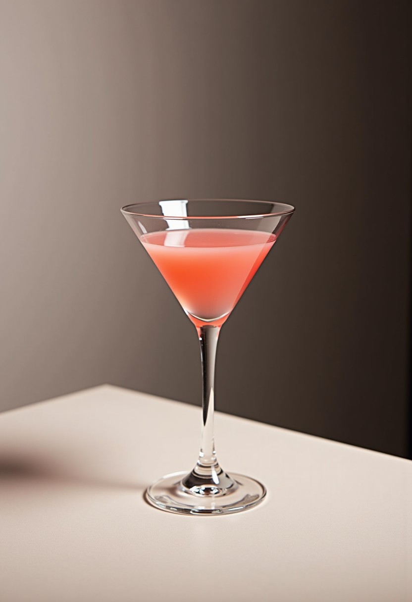 國際馬丁尼 (Cosmopolitan) 調酒示意圖