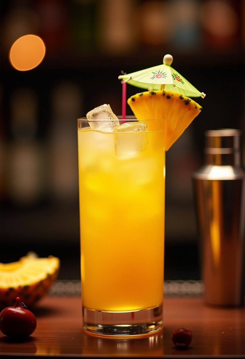 菠蘿轟炸機 調酒