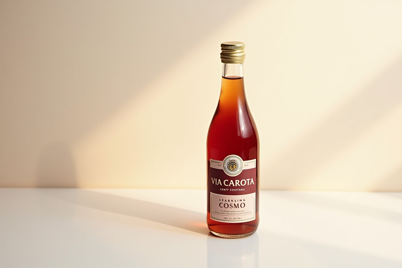 Via Carota Craft Cocktails 推出 Sparkling Cosmo,將經典雞尾酒重新演繹為氣泡即飲款
