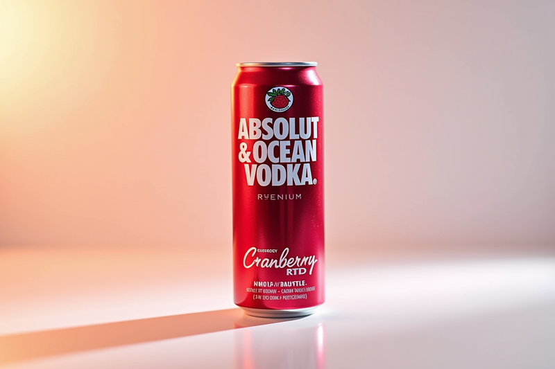Absolut 與 Ocean Spray 聯手推出 9% 雙倍伏特加蔓越莓即飲罐裝酒