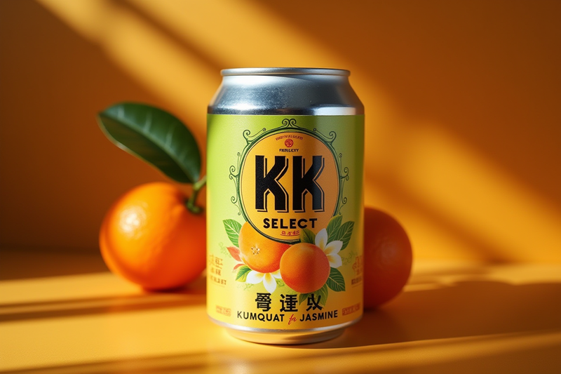 金門酒廠高雄酒展首發罐裝調酒「KK Bar Select 金桔茉莉」,三位冠軍調酒師駐場獻技