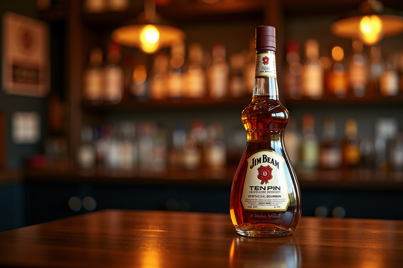 Jim Beam 重現 1950 年代保齡球瓶身設計:限量 10 年波本威士忌實體販售